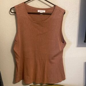 Liz Claiborne peplum top